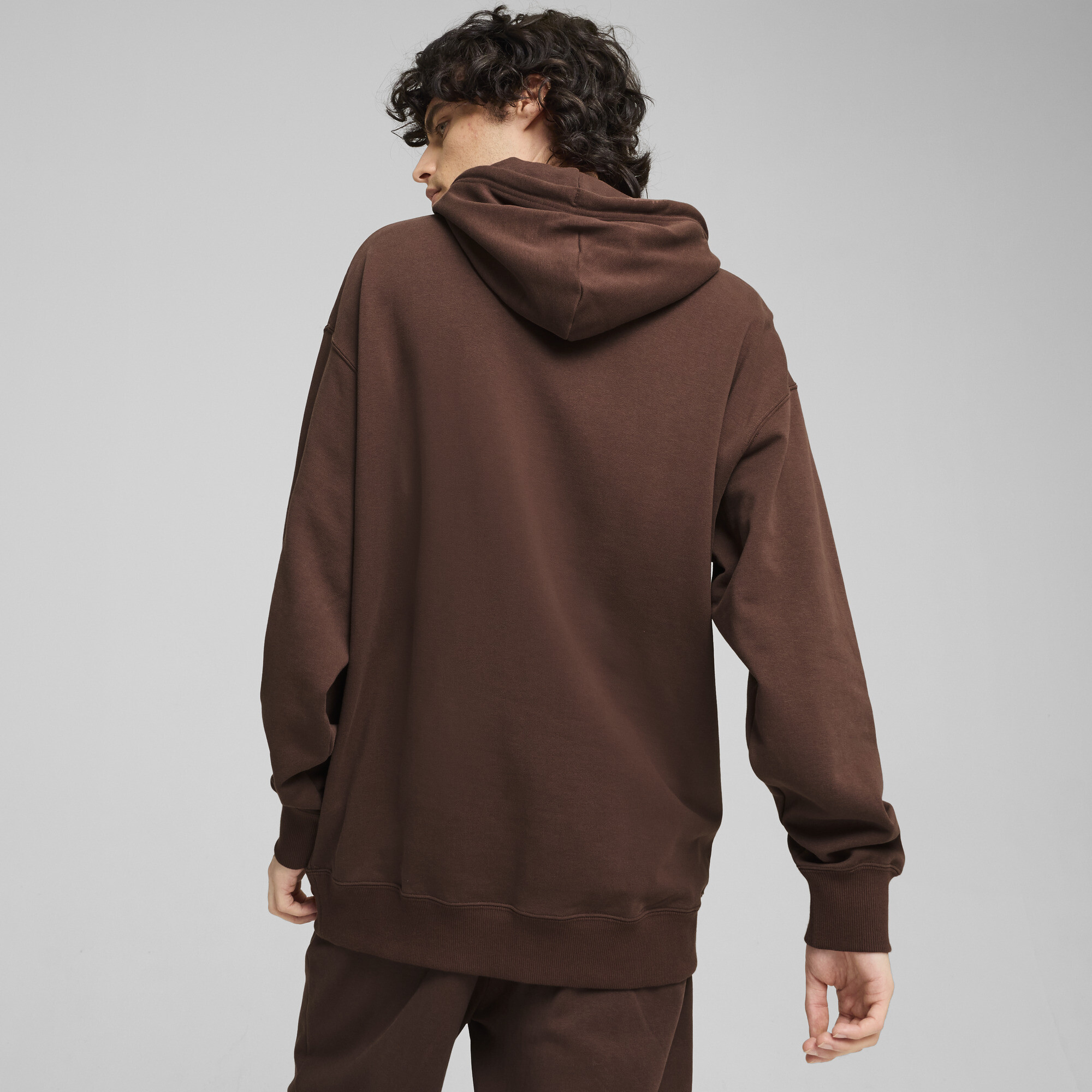 Puma BETTER CLASSICS Hoodie, Brown, Size XS, Clothing