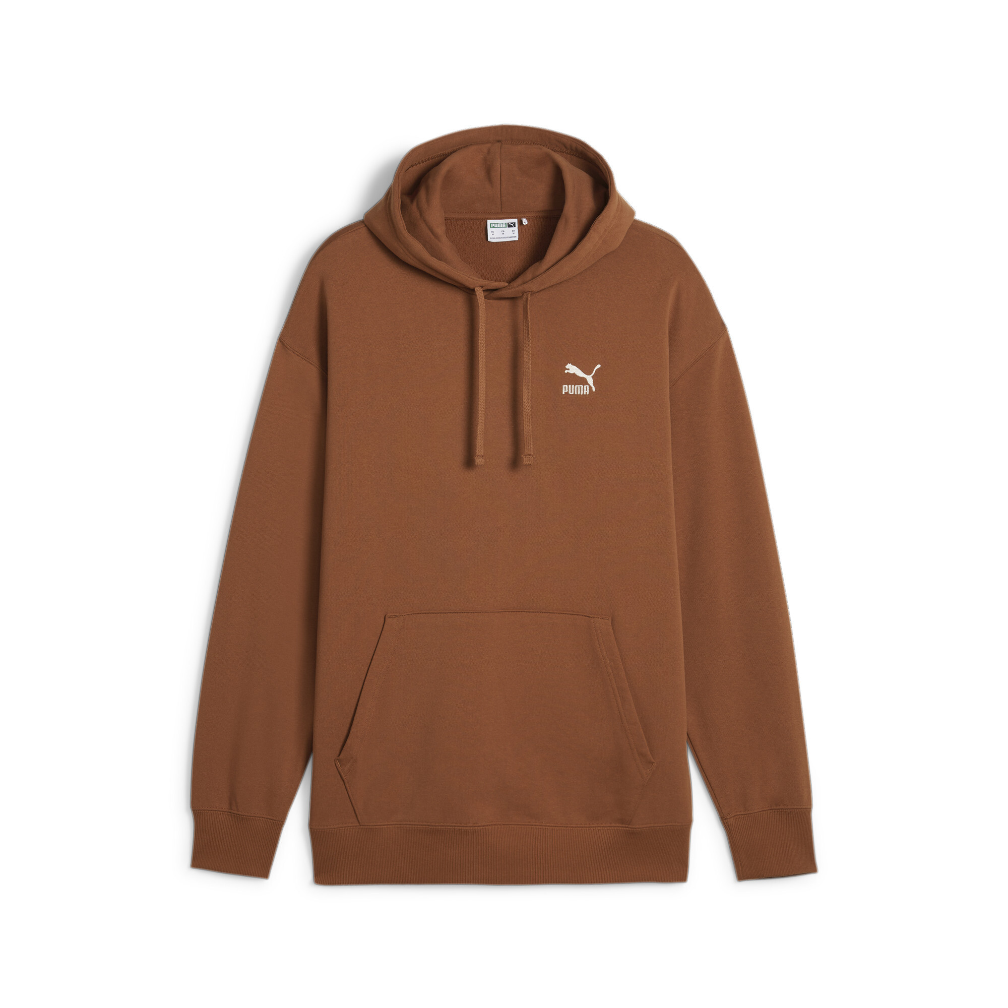 Puma BETTER CLASSICS Hoodie, Brown, Size L, Clothing