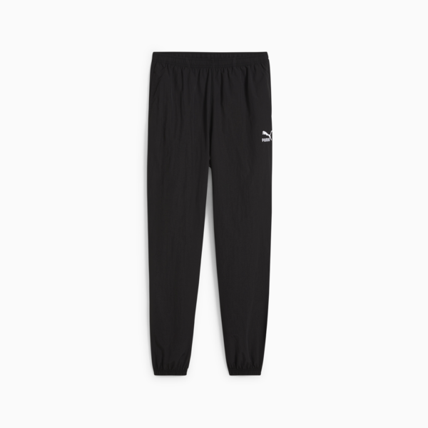 Pantalones deportivos de corte holgado Classics para mujer, PUMA Black, large-ARG