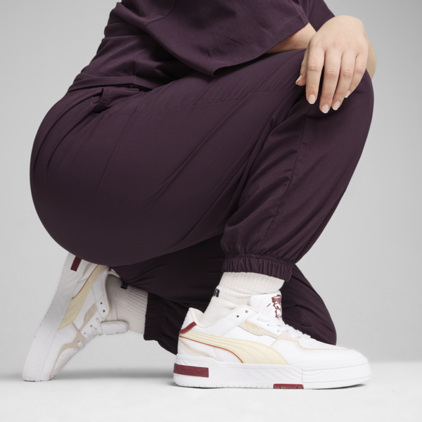 Pantalones deportivos de corte holgado Classics para mujer, Midnight Plum, large-ARG