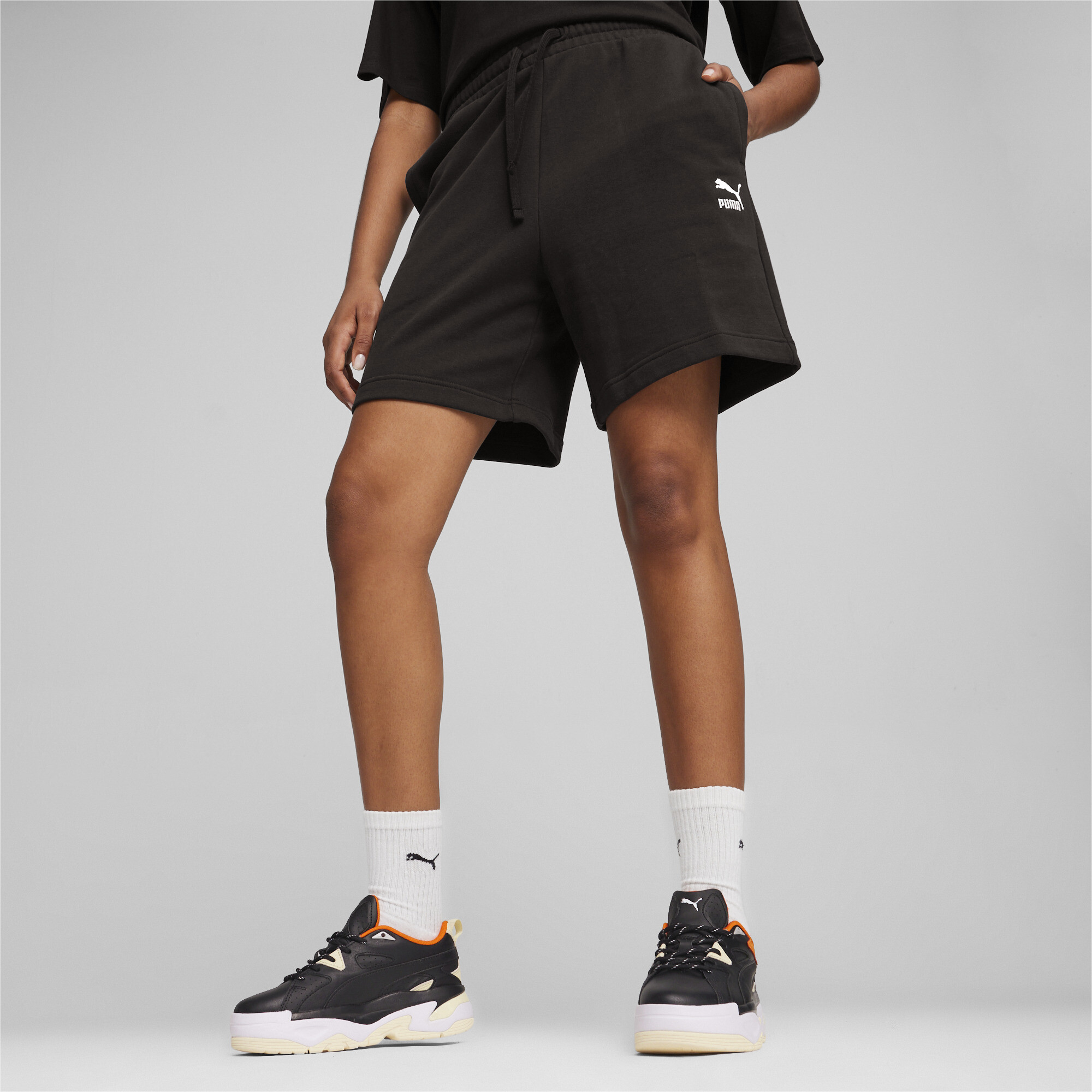 Puma BETTER CLASSICS Shorts, Black, Size XL, Clothing