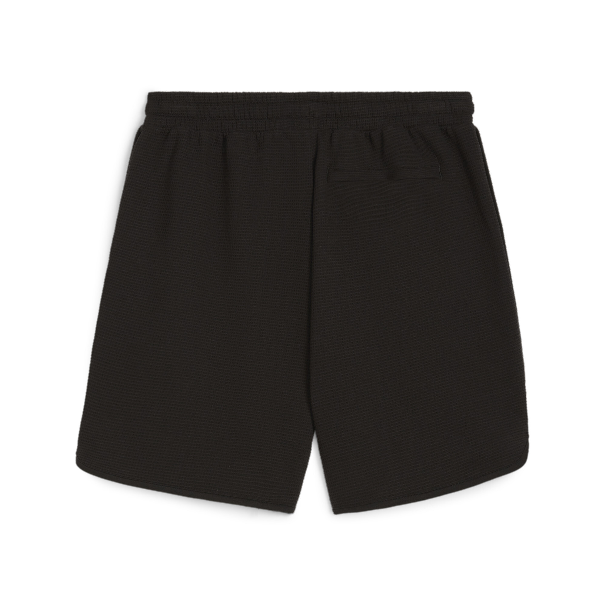 Men's Puma CLASSICS's Waffle Shorts, Black, Size XS, Clothing