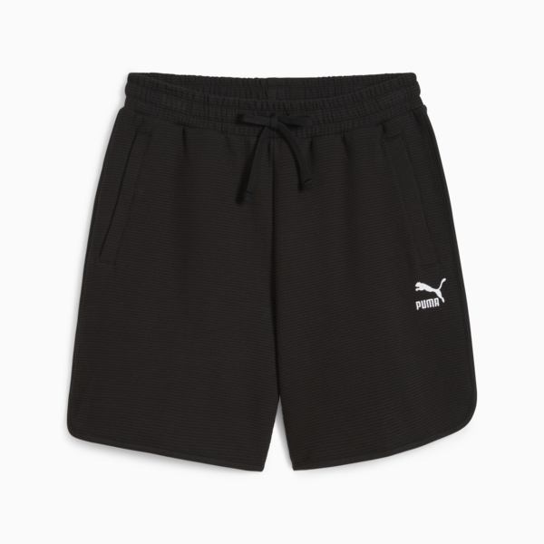 CLASSICS Men's Waffle Shorts, PUMA Black, large-ZAF