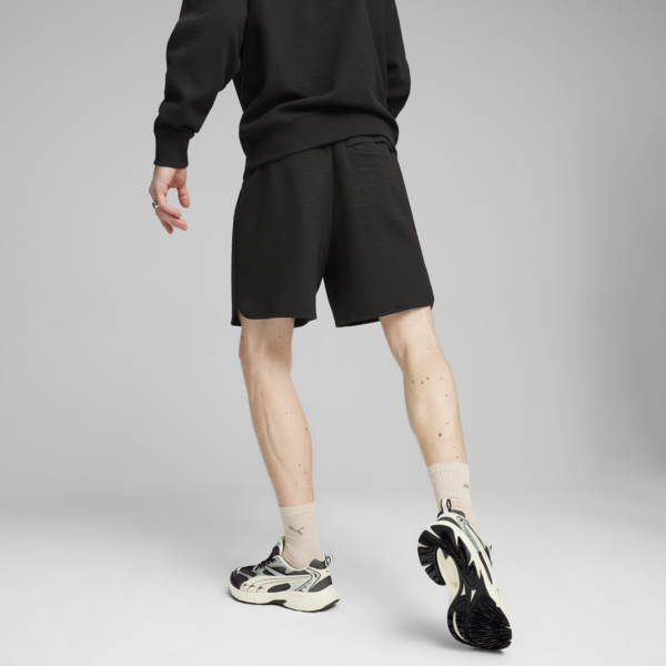 CLASSICS Men's Waffle Shorts, PUMA Black, large-ZAF