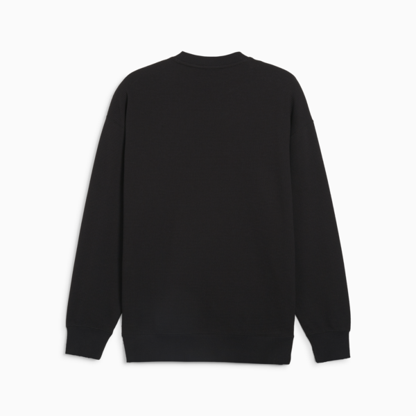 Buzo CLASSICS Waffle Crew, PUMA Black, large-ARG