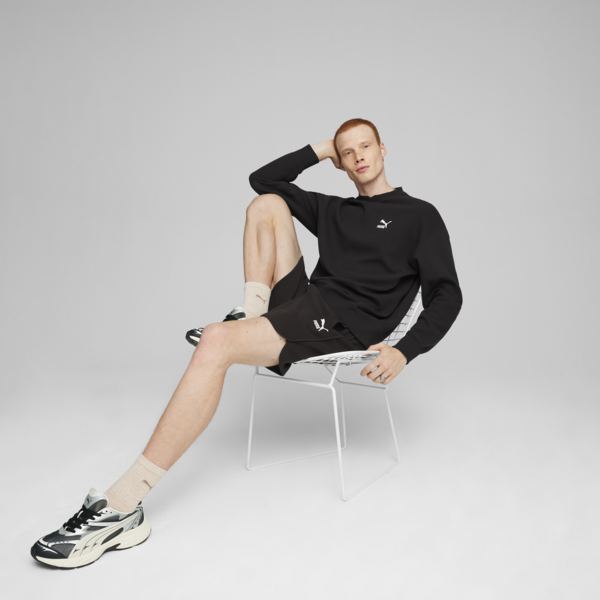 Buzo CLASSICS Waffle Crew, PUMA Black, large-ARG