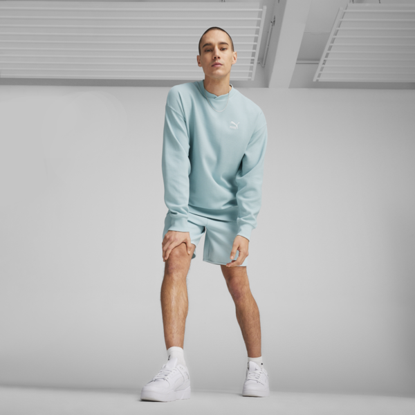 Buzo CLASSICS Waffle Crew, Turquoise Surf, large-ARG