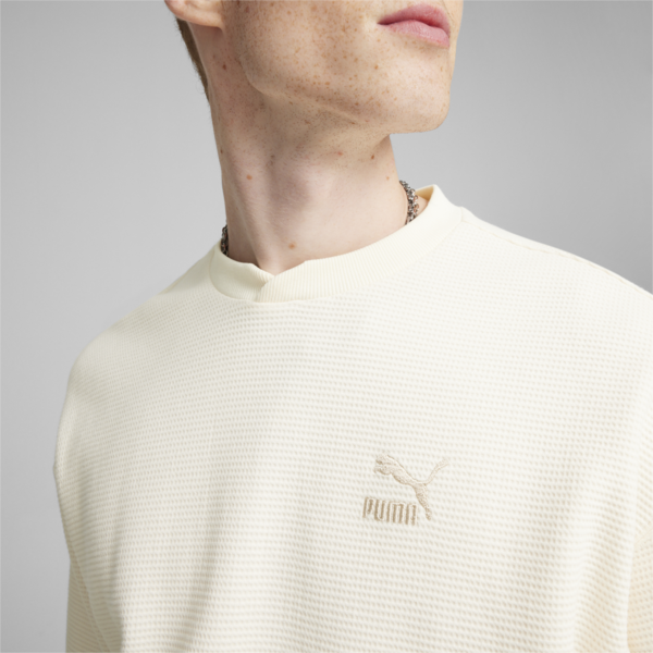 Buzo CLASSICS Waffle Crew, Frosted Ivory, large-ARG