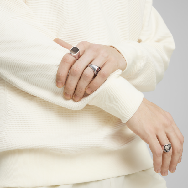 Buzo CLASSICS Waffle Crew, Frosted Ivory, large-ARG