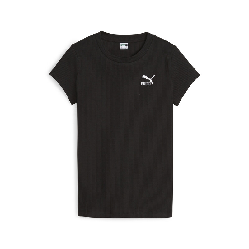 

Women's PUMA CLASSICS Ribbed Slim Fit T-shirt