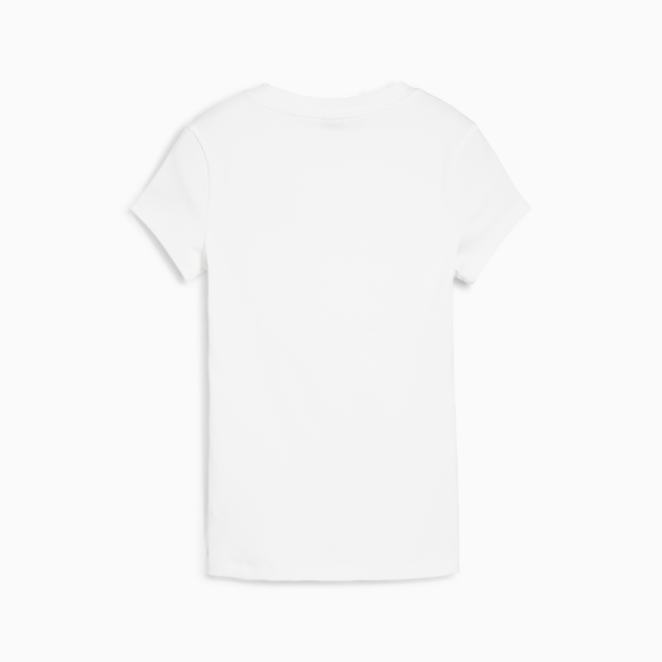 Playera en rib para mujer CLASSICS, PUMA White, large-MEX