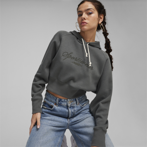 CLASSICS+ Women's Relaxed Hoodie, Mineral Gray, large-ZAF