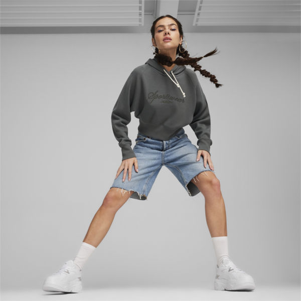 CLASSICS+ Women's Relaxed Hoodie, Mineral Gray, large-ZAF
