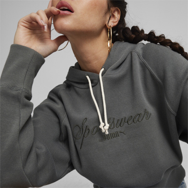 Womens grey puma jumper discount