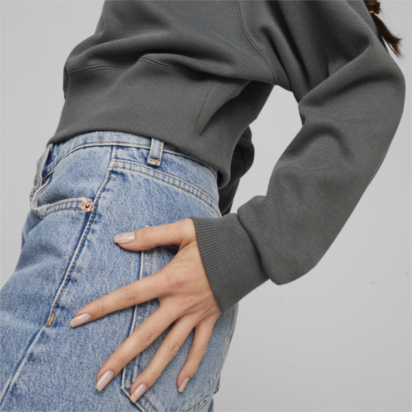 CLASSICS+ Women's Relaxed Hoodie, Mineral Gray, large-ZAF