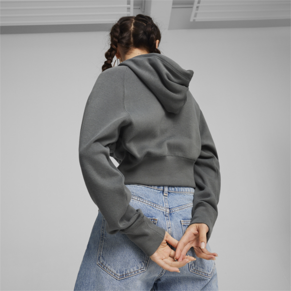 CLASSICS+ Women's Relaxed Hoodie, Mineral Gray, large-ZAF