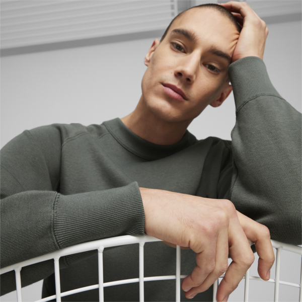 CLASSICS+ Men's Sweatshirt, Mineral Gray, large-ZAF