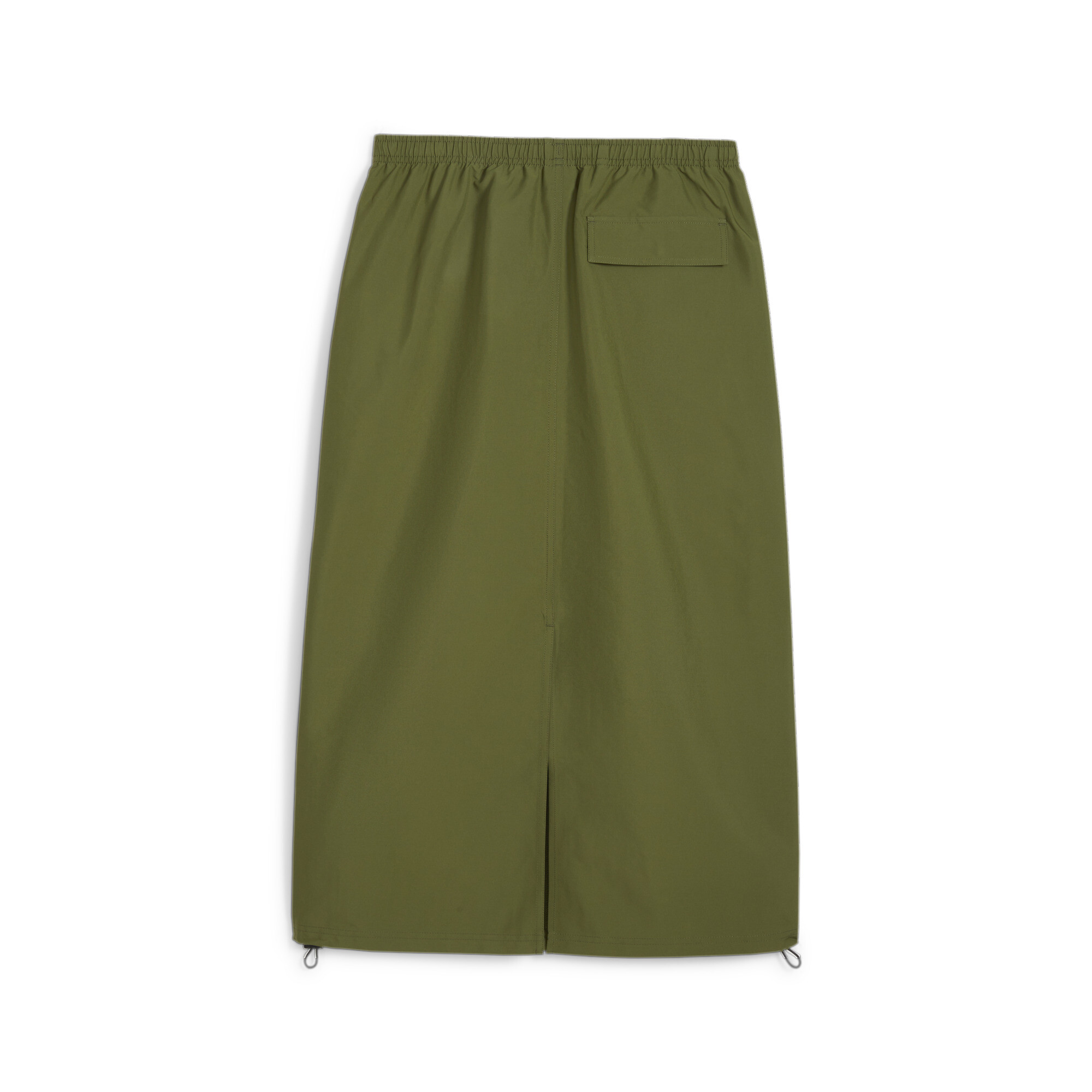 Women's Puma DARE TO's Midi Woven Skirt, Green, Size 3XL, Clothing