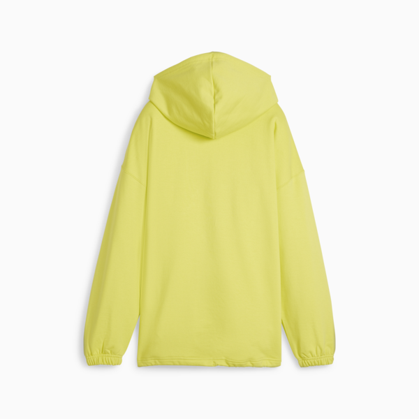 Sudadera con capucha CLASSICS extragrande para mujer, Lime Sheen, large-MEX