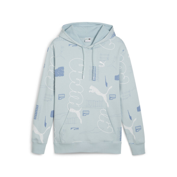 BRAND LOVE Men s Hoodie blue PUMA