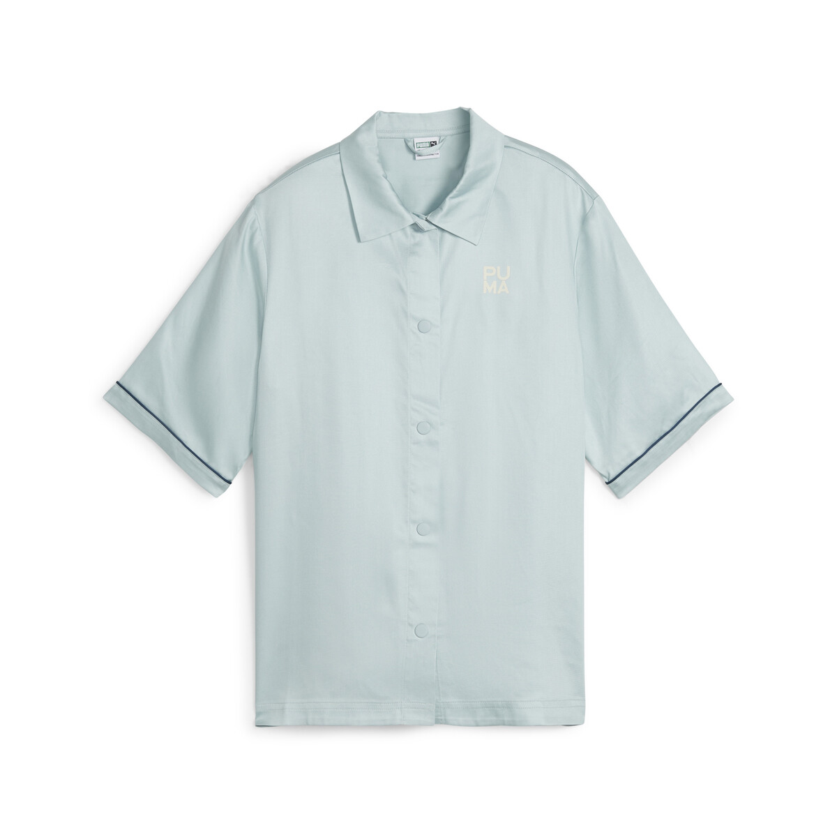 INFUSE Woven Shirt in Turquoise Surf by PUMA, XS