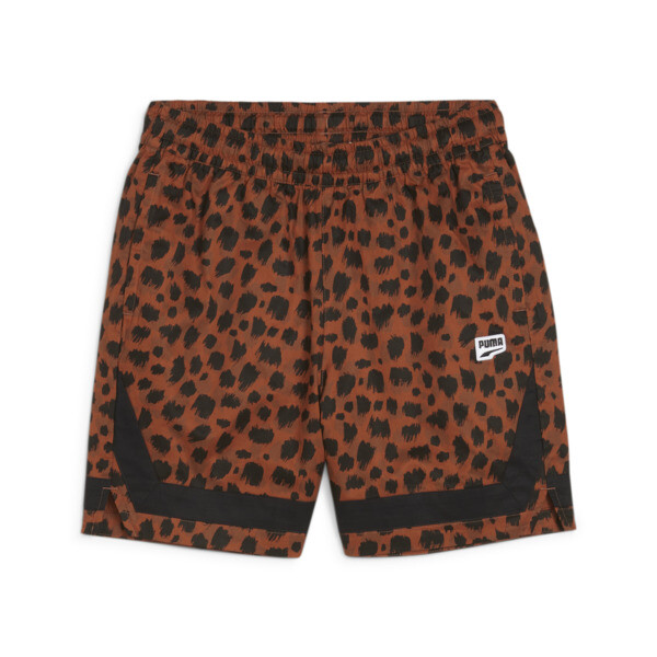 DOWNTOWN Youth Shorts brown PUMA