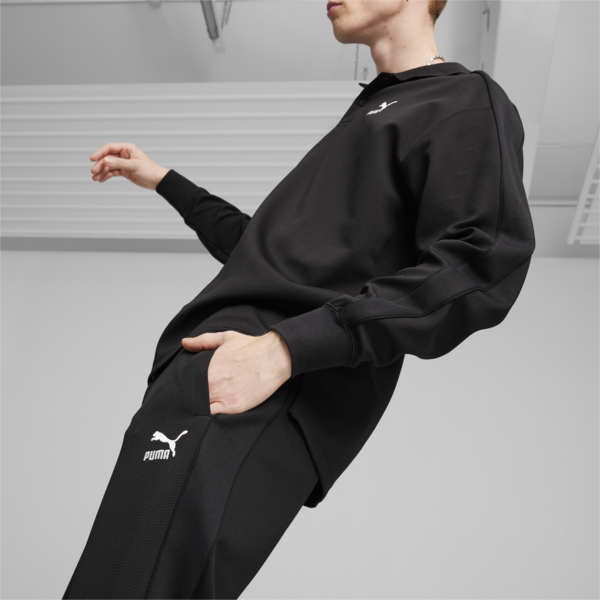Pantalón T7 para hombres, PUMA Black, large-ARG
