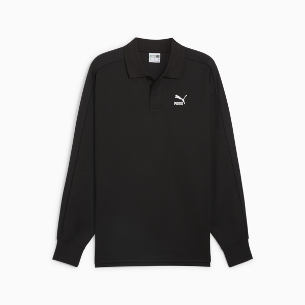Buzo con estilo Chomba T7, PUMA Black, large-ARG