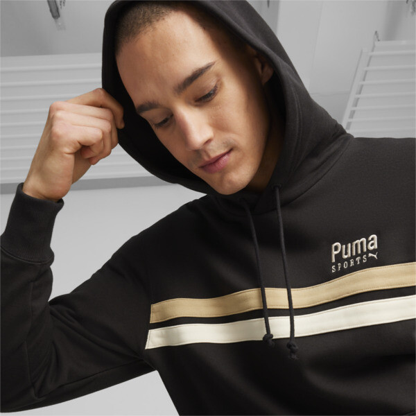 Black puma hoodie hot sale