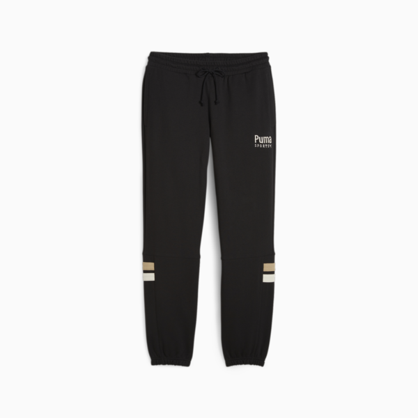 PUMA TEAM Men's Sweatpants, PUMA Black, large-ZAF