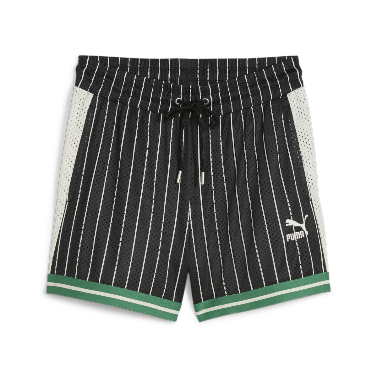 T7 Women's Mesh Shorts in Black/Aop by PUMA, XS