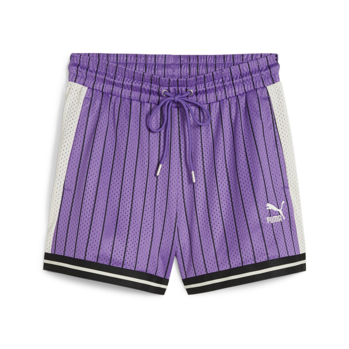 T7 Women's Mesh Shorts in Ultraviolet/Aop by PUMA, XL