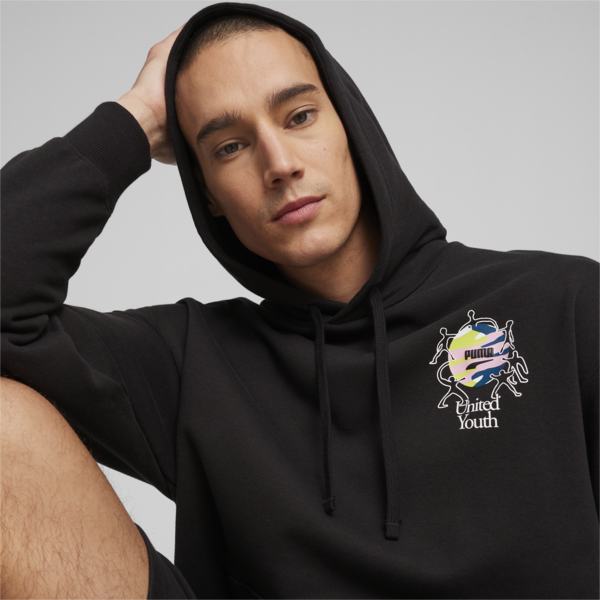 Buzo con Capucha DOWNTOWN, PUMA Black, large-ARG