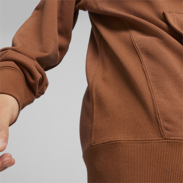 Sudadera estampada con capucha para hombre DOWNTOWN, Teak, large-MEX