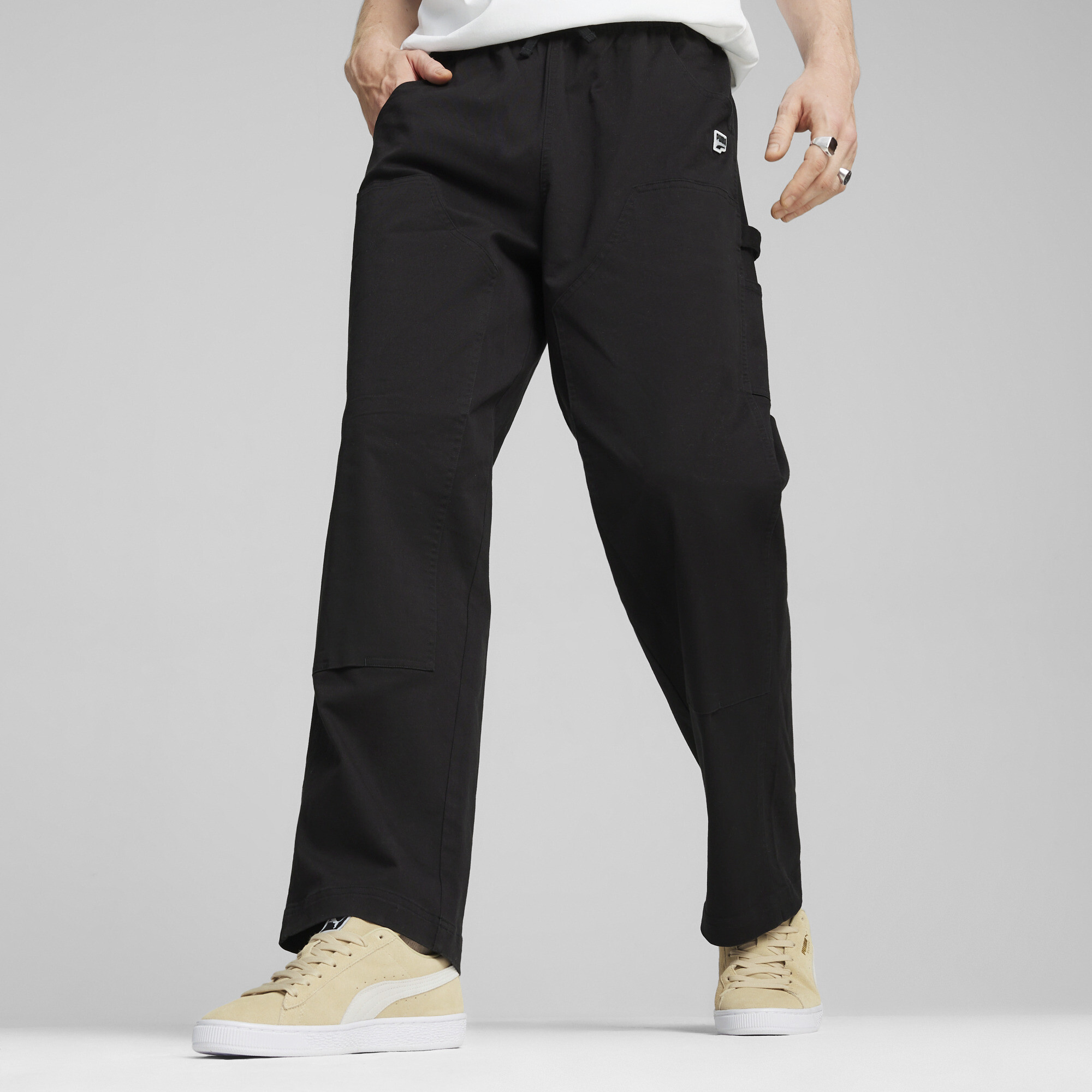 DOWNTOWN Double Knee Pants | Pants | PUMA