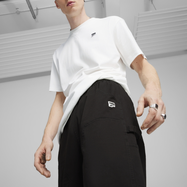 Pantalones con doble rodilla DOWNTOWN, PUMA Black, large-ARG