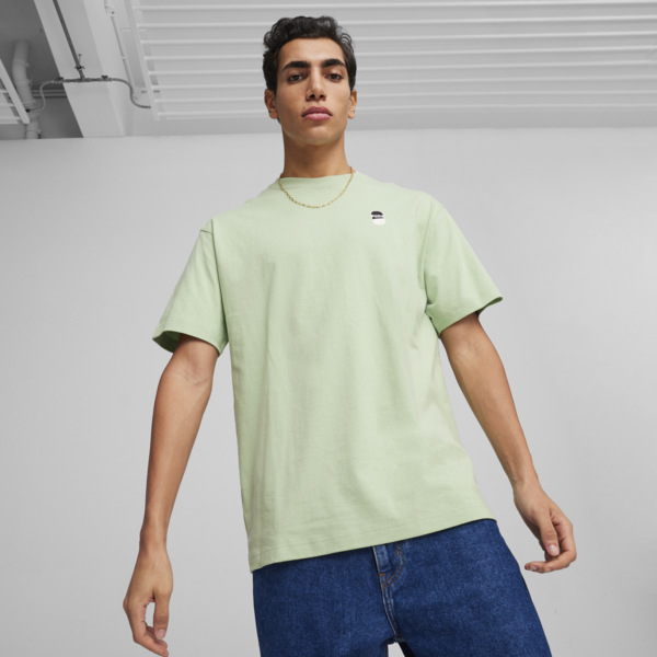 DOWNTOWN 180 Logo Tee, Pure Green, large-MEX
