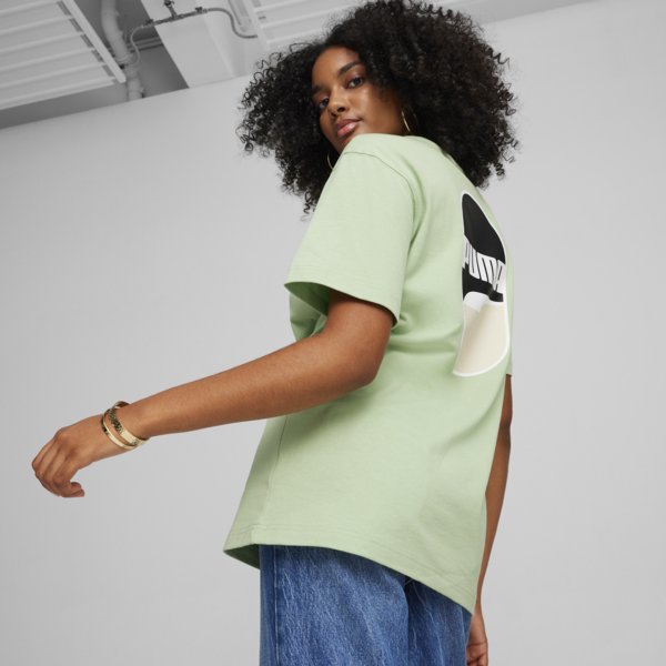 DOWNTOWN 180 Logo Tee, Pure Green, large-MEX
