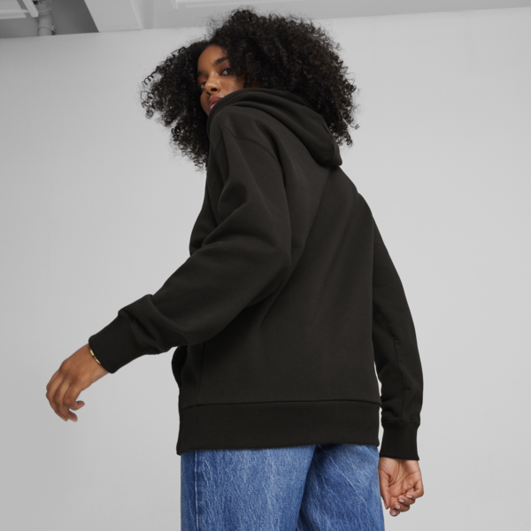 DOWNTOWN 180 Hoodie, PUMA Black, large-MEX