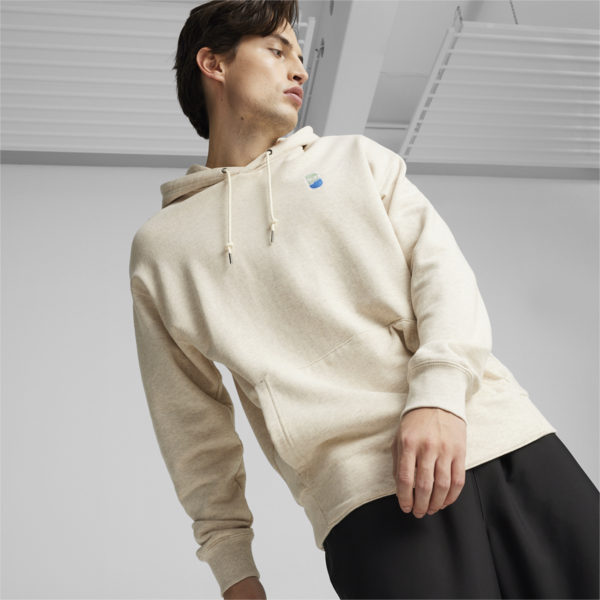 Buzo con capucha DOWNTOWN 180, Beige Heather, large-ARG