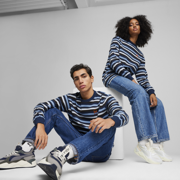 Remera a rayas DOWNTOWN 180, Zen Blue-AOP, large-ARG