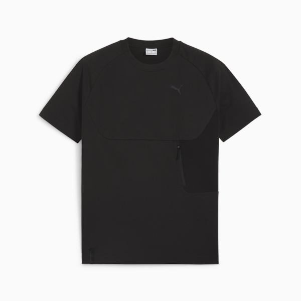 PUMATECH Men's Pocket Tee, PUMA Black, large-ZAF