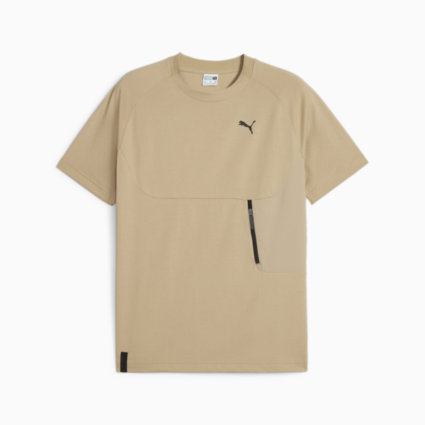 Remera con bolsillo PUMATECH para hombre, Prairie Tan, large-ARG