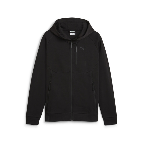 PUMATECH Men s Full Zip Hoodie black PUMA