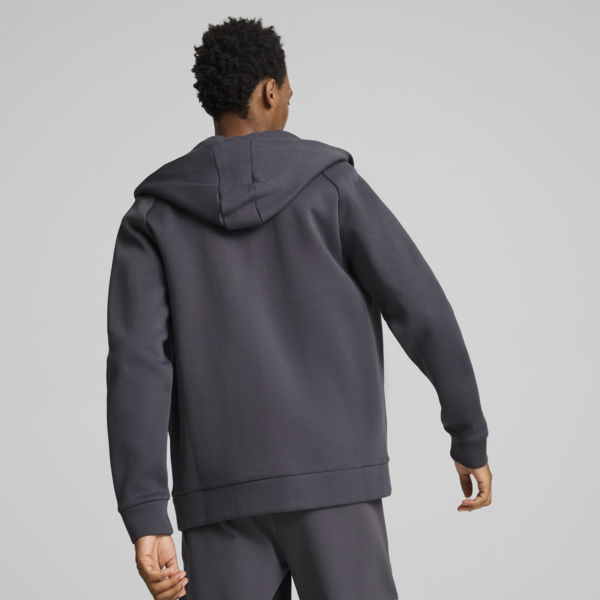 Campera con capucha PUMATECH para hombre, Galactic Gray-Redmazing, large-ARG