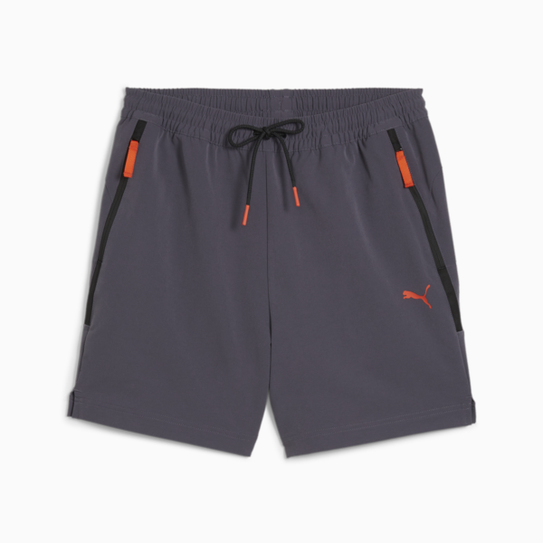 Shorts PUMATECH para hombre, Galactic Gray-Redmazing, large-ARG