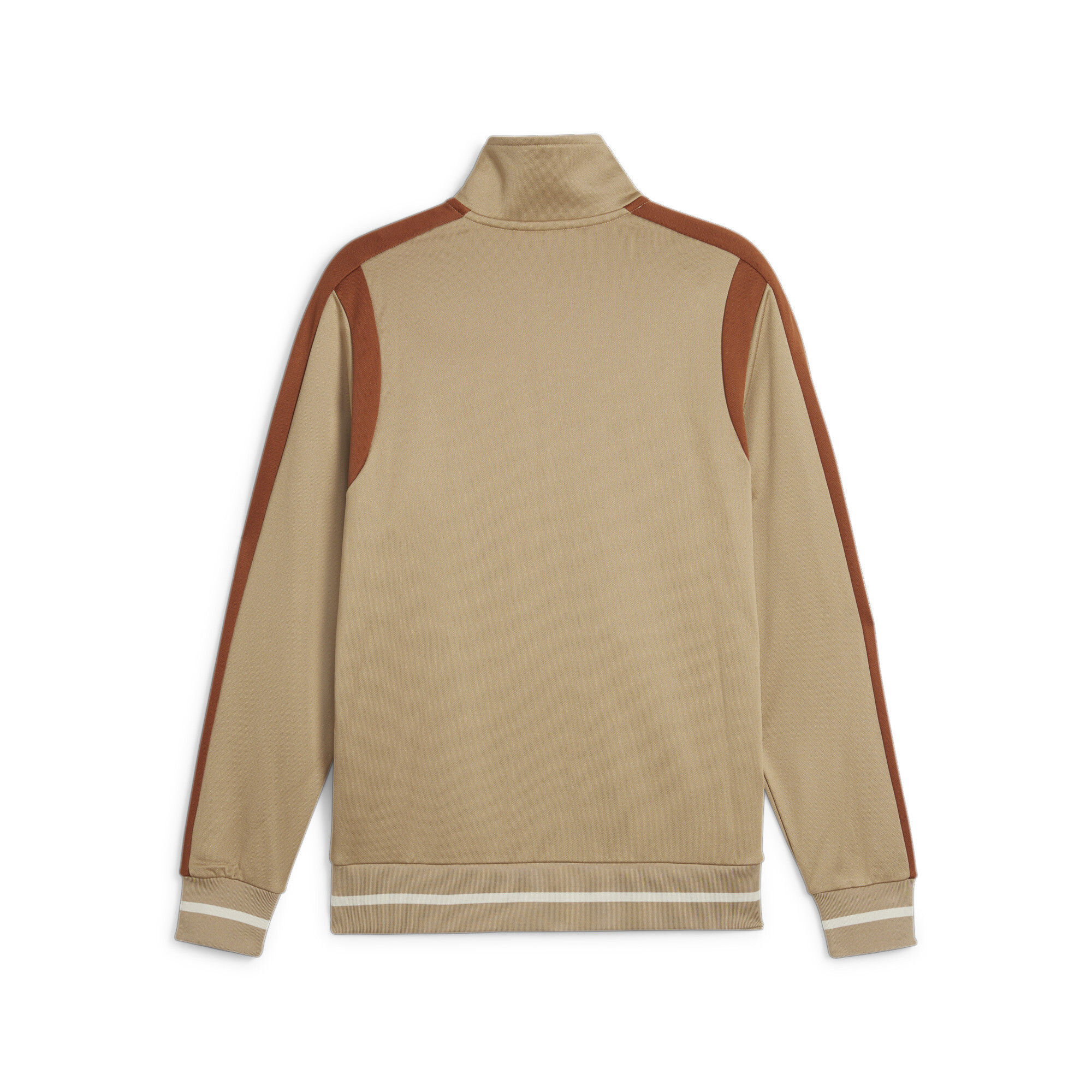 Men's Puma T7's Track Jacket, Beige, Size XS, Clothing
