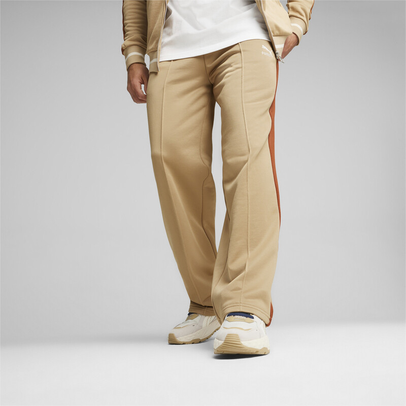 Men s PUMA T7 Track Pants in Prairie Tan size L