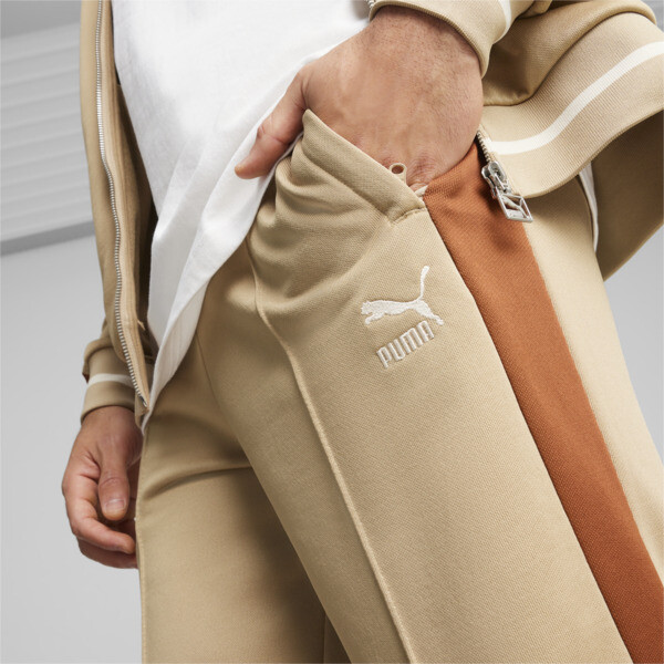 Beige track pants mens on sale