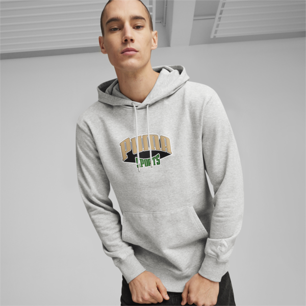 Buzo PUMA TEAM para hombre, Light Gray Heather, large-ARG